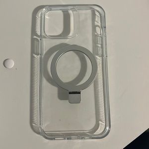 iphone 13 pro max mag safe case, clear